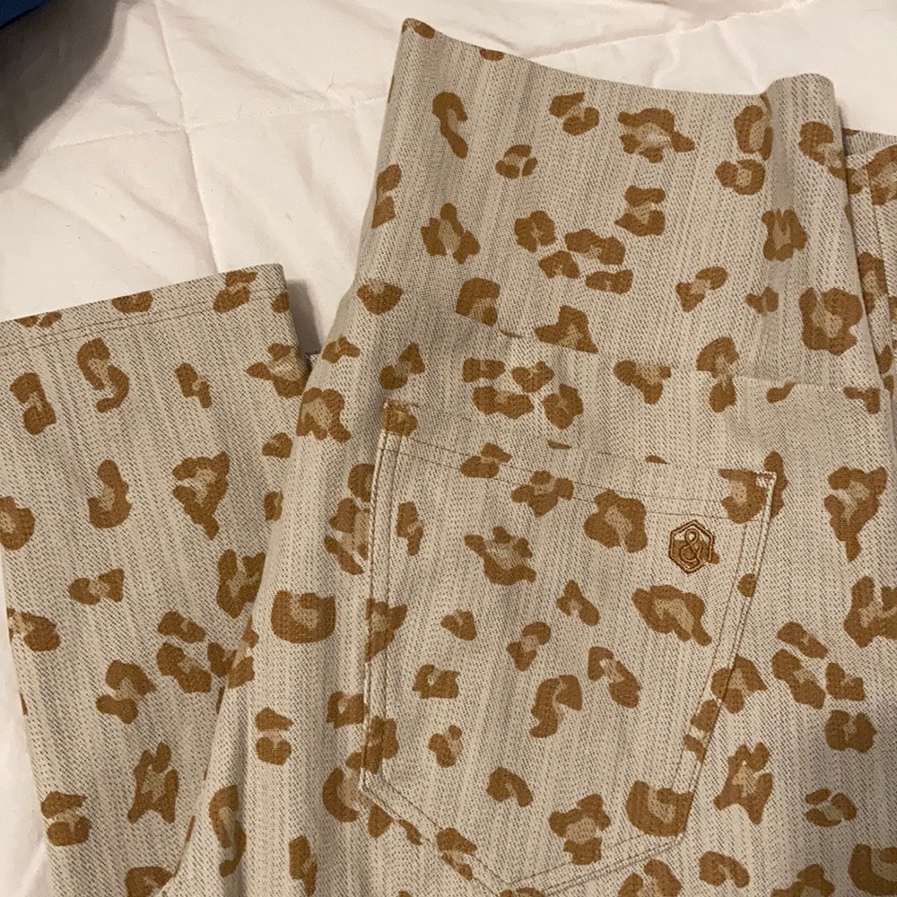 Leopard Print Jeggings NWOT